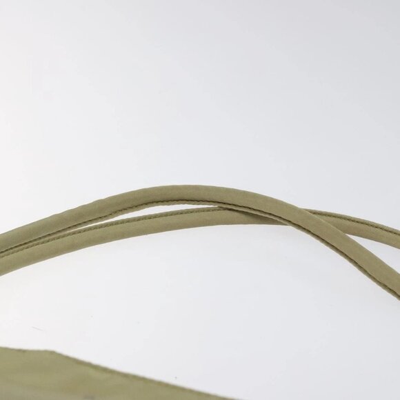 PRADA Tote Bag Nylon Beige Auth EC618 - Picture 9 of 16